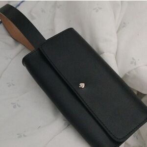 Kate Spade Black Belted Purse